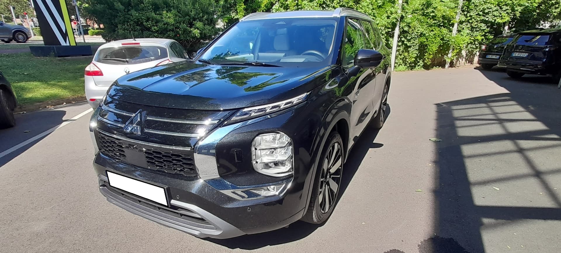 Cache-moyeu Mitsubishi Outlander II 2009-2012 | Lot De 4 Enjoliveurs Centre Jante ABS | Diamètre 60mm | Installation Facile