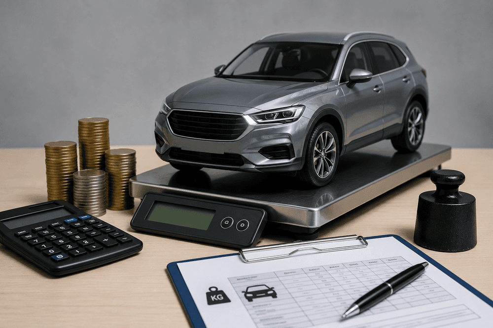 Voiture neuve ou d'occasion : la taxe au poids s'applique-t-elle ?