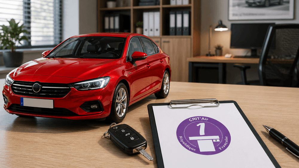 Voiture neuve : pouvez-vous rouler sans vignette Crit’Air ?
